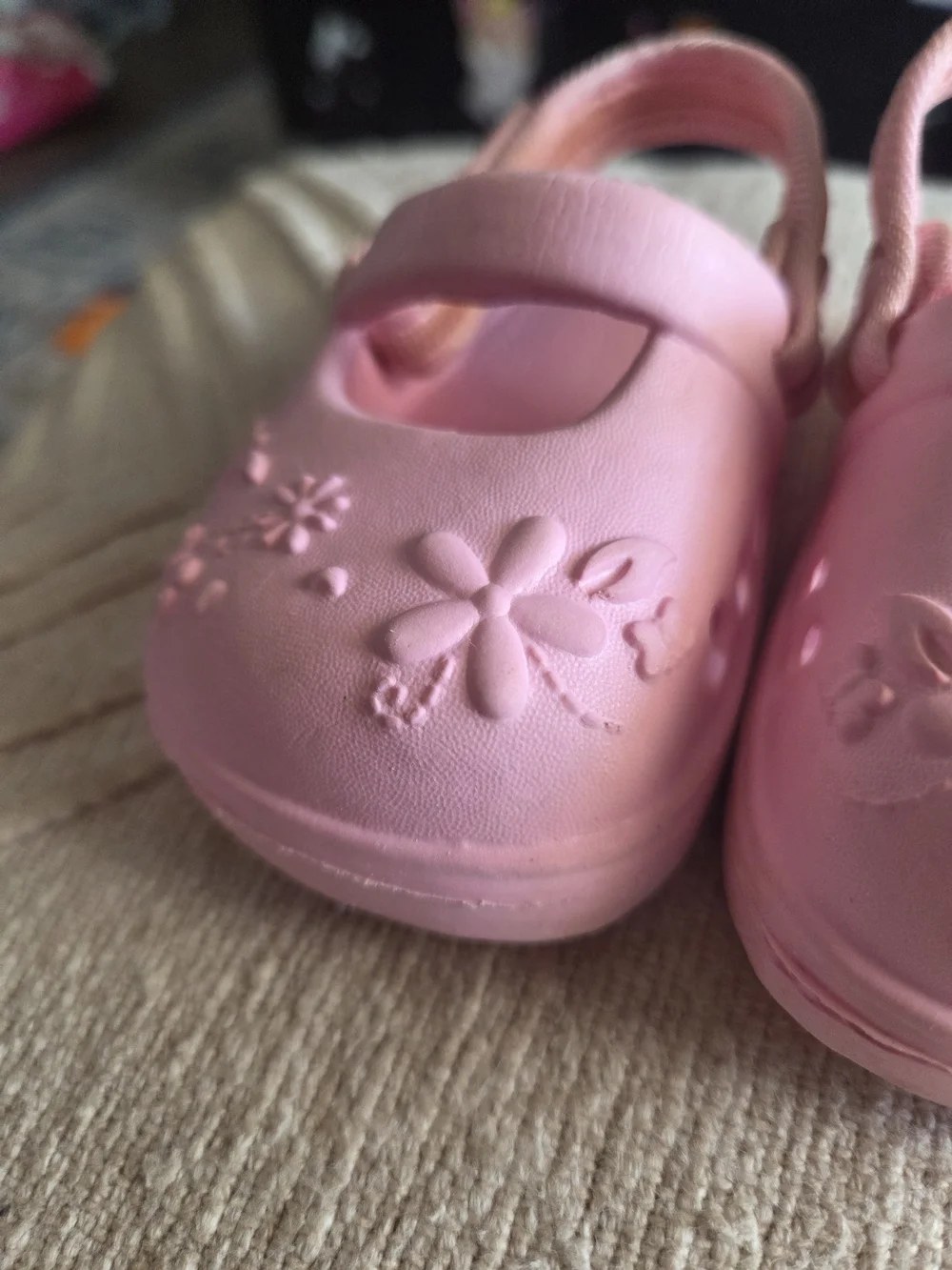 Baby & Walker Pink Floral Baby Shoes